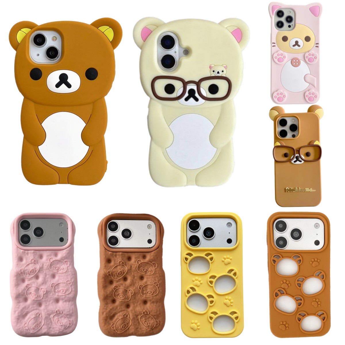 Apple Iphone 15 - Funda de Teléfono con Oso de
