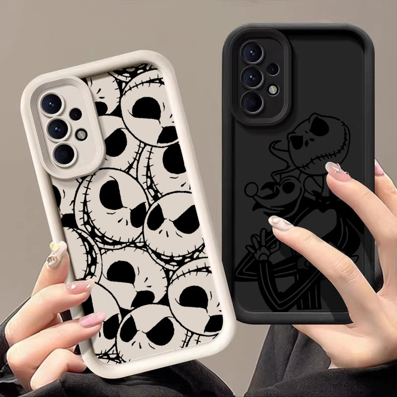 Samsung Galaxy A55 - Funda de silicona suave con diseño