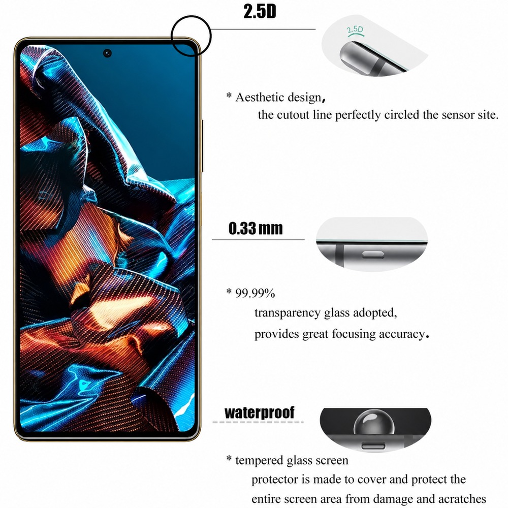 4PCS Cristal Templado Para Rea - Realme C67 reseña y precio