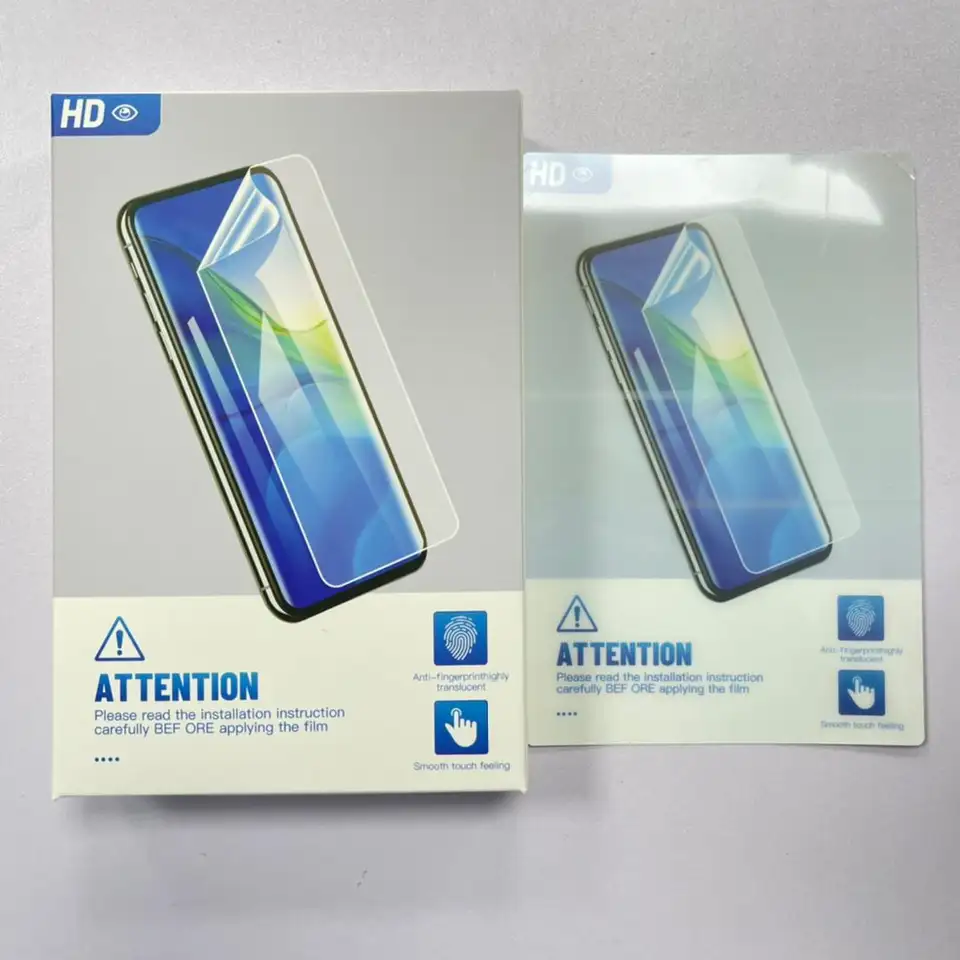50 protectores de pantalla de  - Flexible Tpu Film reseña y precio
