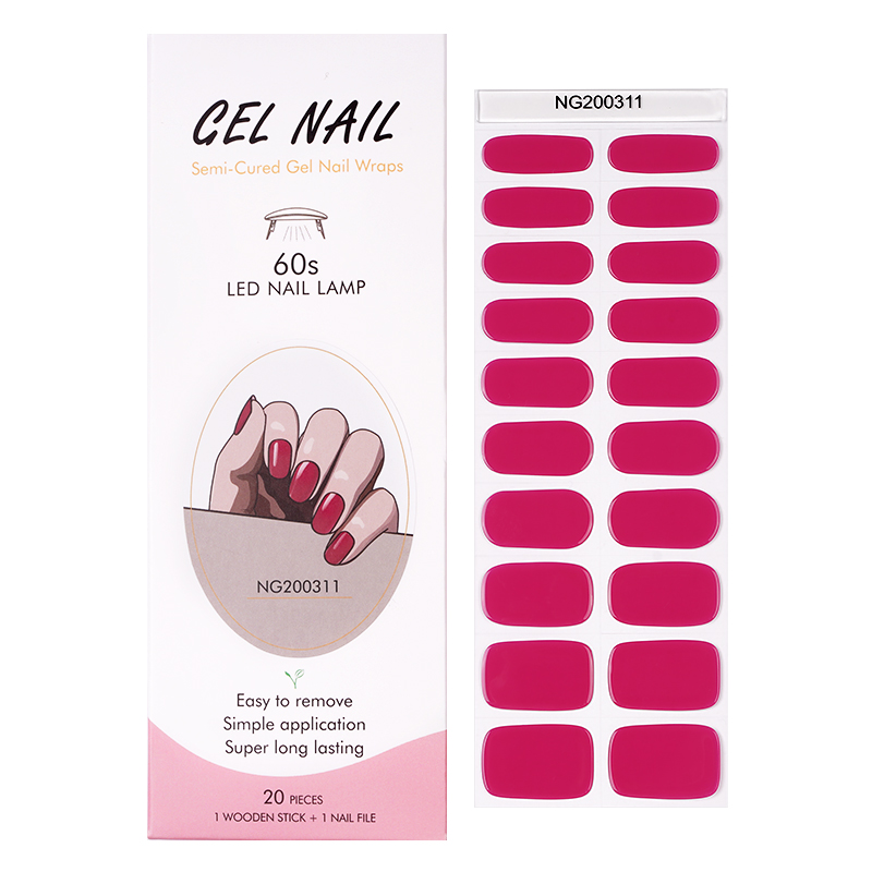 Huizi-tiras de Gel francés par - Full Cover Adhesive reseña y precio