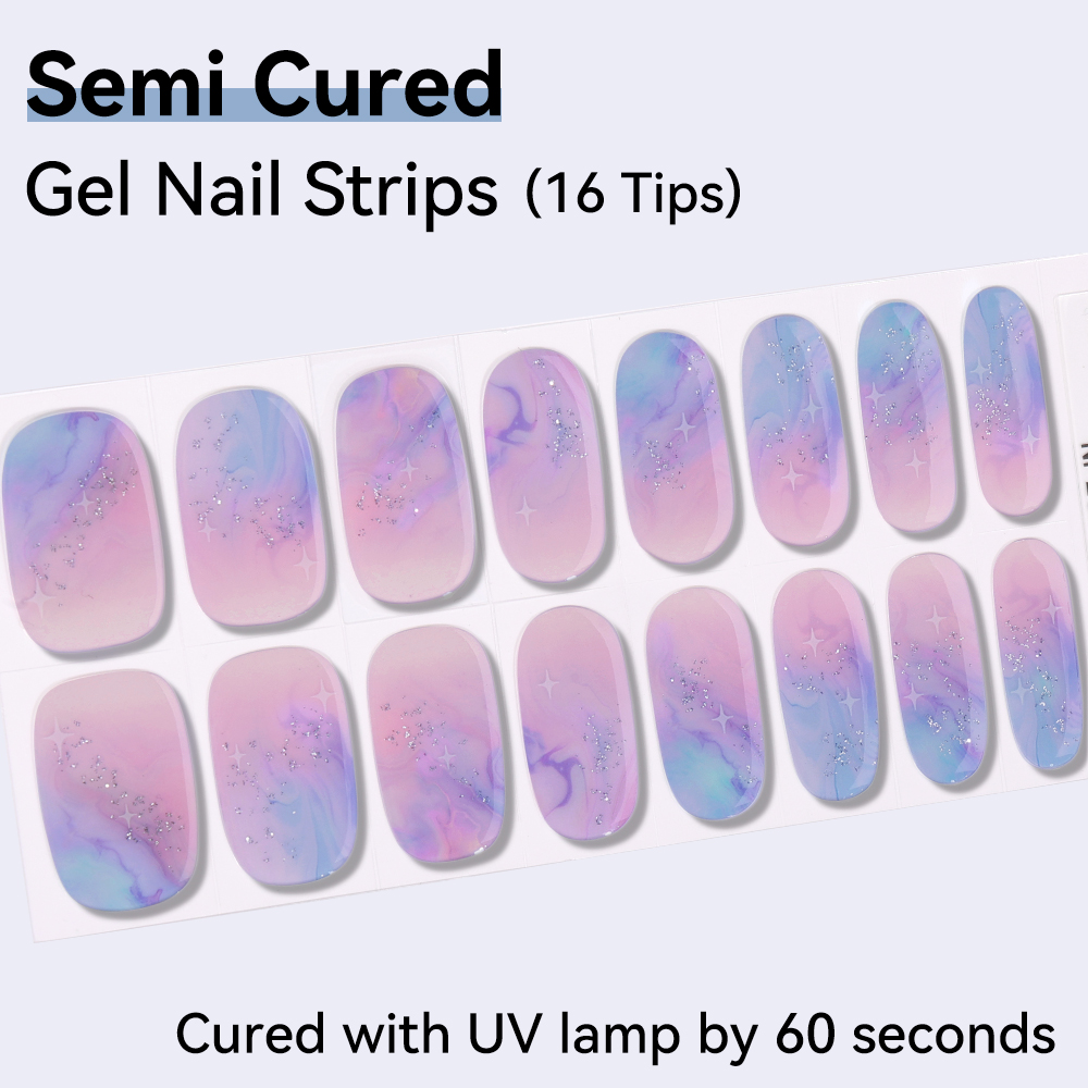 Tiras de Uñas de Gel Semicurad - Full Cover Adhesive reseña y precio