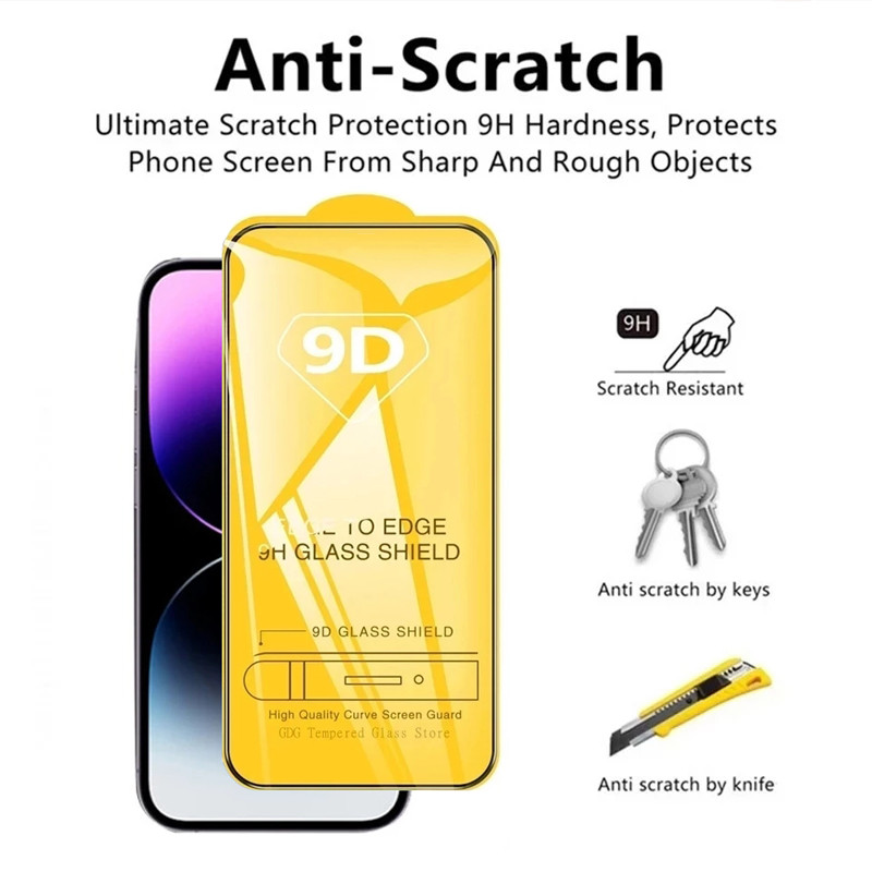 1-4 Unidades Protector de Pant - Tempered Glass Screen 9H reseña y precio
