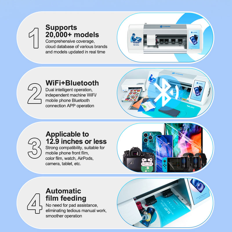 SUNSHINE Y25 Ultra Unlimited T - Screen Protector Cutter reseña y precio